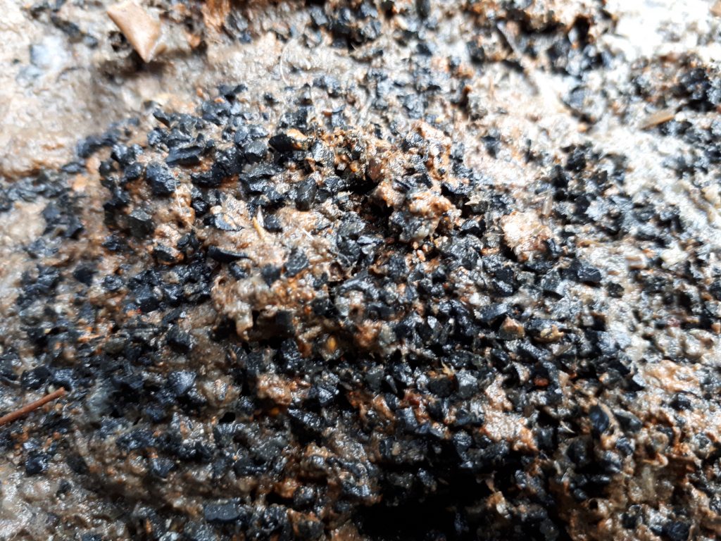 Granulat forurensing